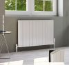 Allegro Aluminium radiator Horizontal White